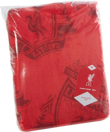 Official Liverpool FC Adult Fleece Poncho Hooded Blanket - Coco Moon Super Soft Changing Robe - Buy Online on SooperMarket.com