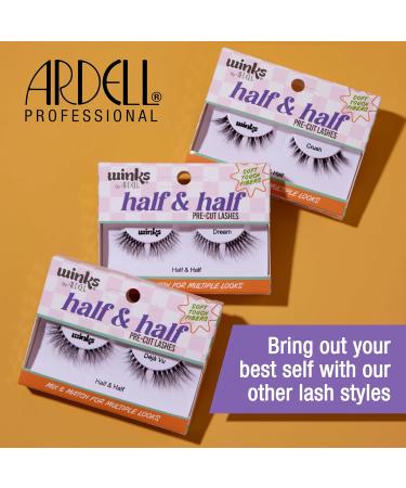 Ardell Winks Half & Half Pre-Cut Lashes - Easy Application Natural Look International Shipping - Buy Online on SooperMarket.com