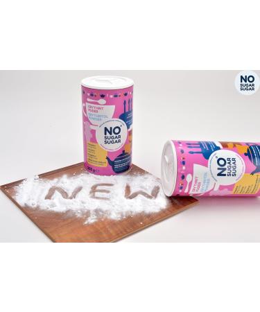 NO SUGAR SUGAR Erythritol Powder 250g - Calorie-Free Sugar Substitute for Healthy Baking - Buy Online on SooperMarket.com