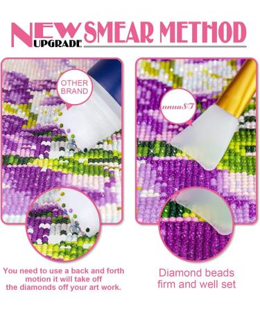 2-Pack 8oz. Diamond Painting Sealer Kit for Diamond Art - Permanent Sparkle Glue Set - Buy Online on SooperMarket.com