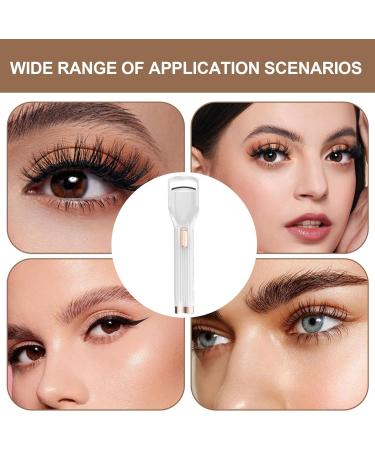 Lnhgh Heated Eyelash Curler | Rechargeable Lash Styler Lash for Eyelash Styling | Long-Lasting Lash Styling Heater for Daily Commutes Working Dates Without Fan - Buy Online on SooperMarket.com