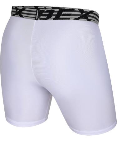 IBEX ATHLETIC Youth Compression Shorts with Protective Cup - X-Large | Youth Cup Underwear for Boys - Buy Online on SooperMarket.com