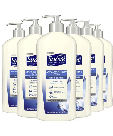 Suave Skin Solutions Body Lotion Advanced Therapy 18 Fl Oz (Pack of 6)