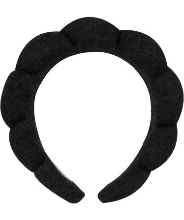 Brushworks Black Cloud Beauty Headband - Soft & Stylish Hair Wrap - Buy Online on SooperMarket.com