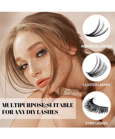 GEMERRY Lash Bond & Seal Cluster Glue | Long Retention 48-72 Hours, Waterproof, Latex-Free DIY Eyelash Extensions Glue 10ml | Individual Lash Clusters - Buy Online on SooperMarket.com