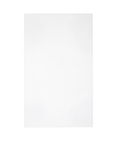 Cousin DIY, Artist Giant Plastic Stitching Canvas, 5 Holes per inch, 13.25"X22", White