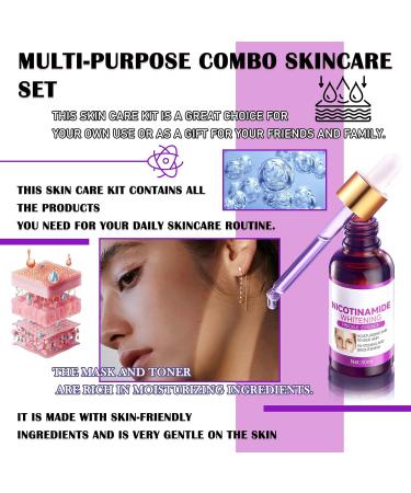 Hydrating Skin Care Set for Women | 8-Piece Multi-Combination Kits | Perfect Mother's Day Gift | International Shipping Available - Buy Online on SooperMarket.com