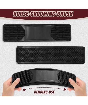 Tuofang 6-in-1 Multifunctional Horse Brush & Massage Comb for Effective Grooming - Black - Buy Online on SooperMarket.com