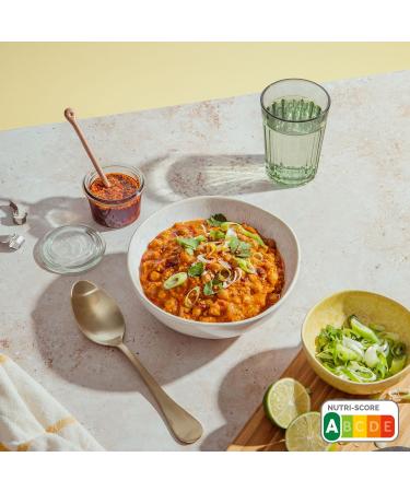 Organic Chickpea Curry Stew - 570g | Vegan Gluten-Free Protein-Rich Coconut Milk & Hemp Seeds - Ready to Eat - Buy Online on SooperMarket.com