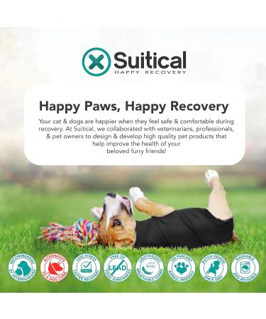 Suitical Recovery Suit for Extra Large Dogs - Black XL - Buy Online on SooperMarket.com