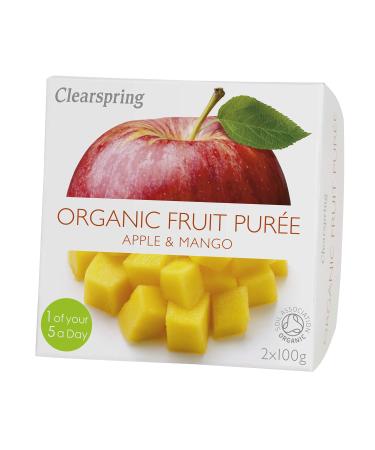 Clearspring - Organic Fruit Puree - Apple & Mango - 200g