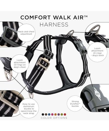 DOG Copenhagen Comfort Walk Air Harness - Size L, Black | Breathable and Durable - Buy Online on SooperMarket.com