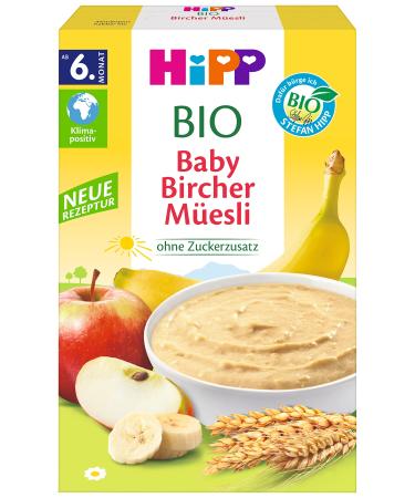 HiPP Organic Muesli Baby Bircher Muesli pack of 6