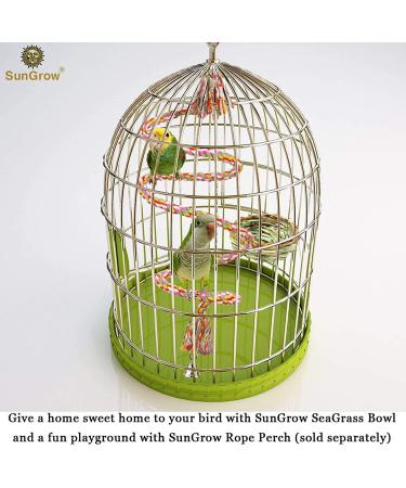 SunGrow Birds Nest for Finch, Canary, Pigeon, Parakeet - Encourages Courtship, Breeding, Nesting - Buy Online on SooperMarket.com