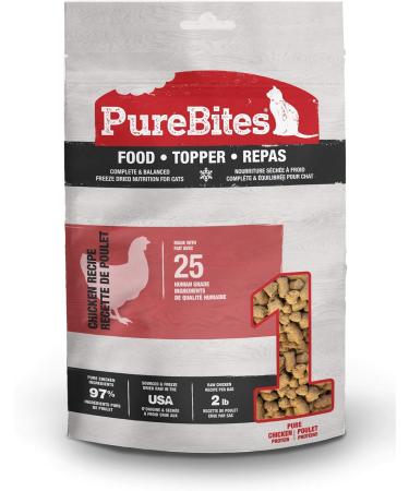 PureBites Cat Food Topper 80g | Chicken Recipe | Made in USA 80 g (Pack of 1) - Buy Online on SooperMarket.com