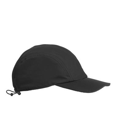 St hr Unisex Cap Neoprene Visor Cap One Size Black