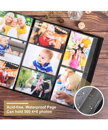 Benjia Baby Boy Photo Album - Blue Leather Picture Album for 500 6x4 Photos - Buy Online on SooperMarket.com