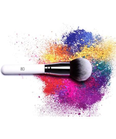 TB Tools T4B Ilu 200 Series Face Makeup Powder Brushes - Taklon Bristles for Loose & Pressed Powder Blush Bronzer & Highlighter - International Shipping Available - Buy Online on SooperMarket.com