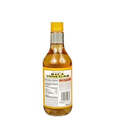 Kikkoman Seasoned Rice Vinegar 20oz - Authentic Japanese Flavor for Cooking & Dressing - Buy Online on SooperMarket.com