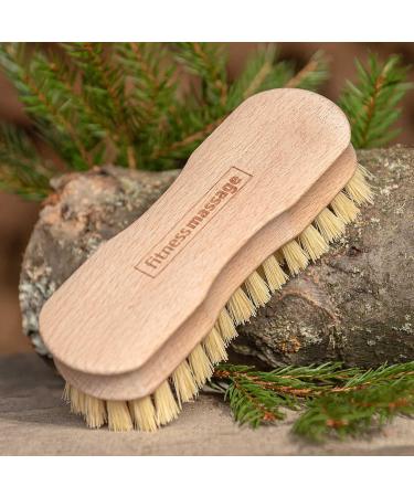 SIDCO Wooden Sauna Massage Brush | Back & Body Fitness Brush for Deep Tissue Relief - Buy Online on SooperMarket.com