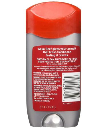 Old Spice Aqua Reef Deodorant 3 Oz - Pack of 3 | Long Lasting Freshness - Buy Online on SooperMarket.com
