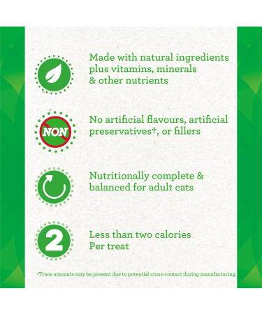 FELINE GREENIES Cat Treats Natural Dental Care Catnip Flavour 2.1oz. Pouch Catnip 60 g (Pack of 1) - Buy Online on SooperMarket.com