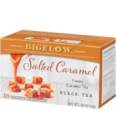 Bigelow Salted Caramel Black Tea 108 Tea Bags (Pack of 6) - Caffeinated Salted Caramel Blend - Buy Online on SooperMarket.com
