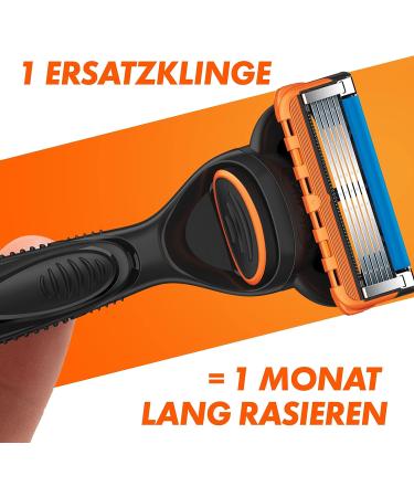 Gillette Fusion5 Power Wet Razor for Men - 5-Blade System + Extra Blade - Perfect Gift for Him - Buy Online on SooperMarket.com