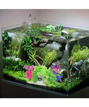 Buy Mhymx 5-Piece Colorful Artificial Aquarium Plants - Perfect Decoration for Aquariums & Reptile Terrariums | International Shipping Available - Buy Online on SooperMarket.com
