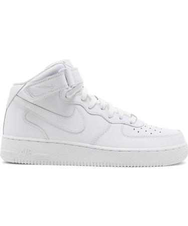 Buy Nike Men's Air Force 1 Mid 07 High-Top Sneakers - White - EU Size 44 | International Shipping Available - Buy Online on SooperMarket.com