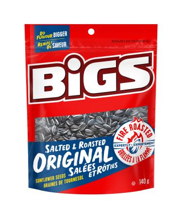 Bigs Sunflower Seeds Original Flavour - 8x140g Bags 8 Count
