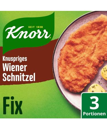 Buy Knorr Fix Crispy Wiener Schnitzel Seasoning Mix - 90g | Natural Ingredients for Delicious German Dishes - International Shipping - Buy Online on SooperMarket.com