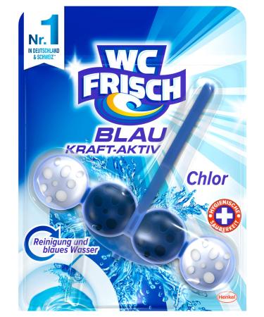 WC Fresh Power Active Blue Rinse Agent Chlorine Package 50 g