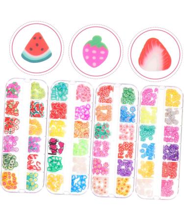 FRCOLOR 20 Boxes Nail Art Nail Bite Stop Nail Set for Manicure Nail Art Set Manicure Set Nail Set Nail Set Mobile Phone Fruit Slices Beading Nail Splitter Polymer Clay - Buy Online on SooperMarket.com