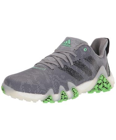 adidas Men's Codechaos 22 Golf Shoe 10 Grey Three/Core Black/Beam Green