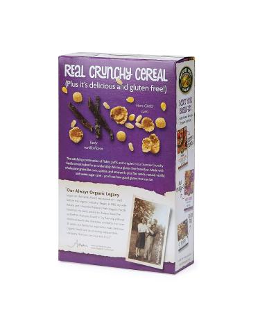Nature's Path Organic Gluten Free Vanilla Cereal 10.6 oz (Pack of 4) | Non-GMO, 15g Whole Grains, 4g Fiber - Buy Online on SooperMarket.com