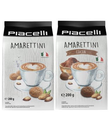 Amarettini Pack of 2 - Cocoa & Original flavoured (2 x 200g)