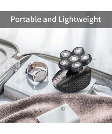 Upgraded 5-in-1 Bald Head Shaver & Grooming Kit for Men - Cordless, Waterproof Electric Razor - Buy Online on SooperMarket.com