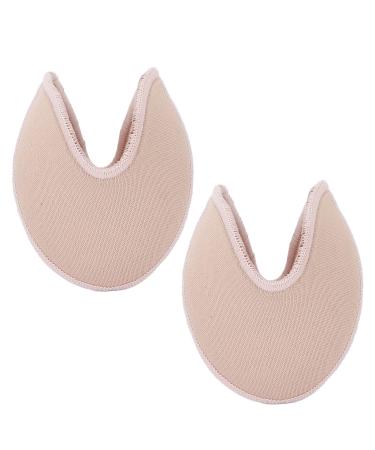 Short Type Forefoot Wrap Covers Elastic Pain Relief Prevent Friction Toes Cover Big Toe Protection Cushion for Soles of Foot Metatarsal Ballet Pointe Cap Morton's Neuroma Skin Care