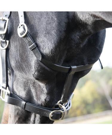 Solibel Trekking Bridle Black - Stainless Steel Thoroughbred Fit | International Shipping Available - Buy Online on SooperMarket.com