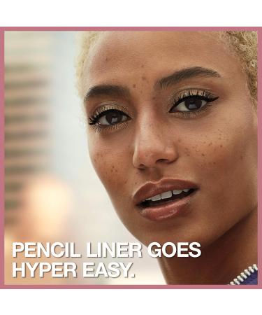Maybelline New York Eyestudio Hyper Easy No Slip Pencil Black 0.04 Oz Pack of 2 - 001 Black (0.021 Ounce) - Buy Online on SooperMarket.com
