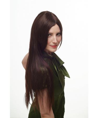 Buy WIG ME UP Lady's Long Straight Wig with Middle Parting - Brown Mix Mahogany H7623-2T33 | International Shipping Available - Buy Online on SooperMarket.com
