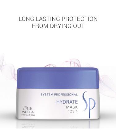 Wella SP System Professional Hydrate Mask 400ml - Odourless Hair Care Treatment for All Hair Types - Buy Online on SooperMarket.com