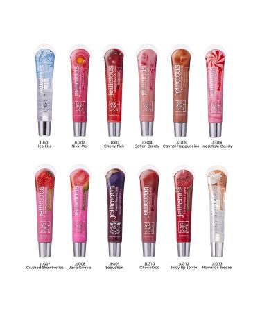 Ruby Kisses Jellicious Lip Gloss Set - Long Lasting Shine (JLG07, JLG10, JLG13) - Buy Online on SooperMarket.com