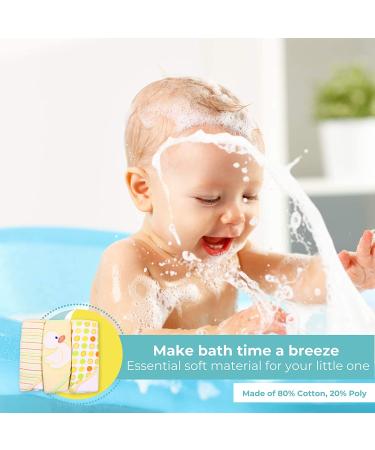 Spasilk Baby 3 Pack Soft Terry Hooded Towel Set for Newborn Boys and Girls - Yellow - Buy Online on SooperMarket.com