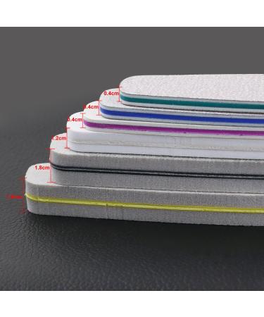 Nail Art Sanding Files Block Buffer for Manicure UV Gel Polisher Tools Set 6pc - Buy Online on SooperMarket.com