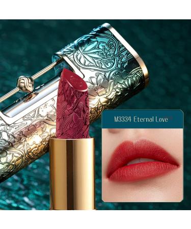FLORASIS Blooming Rouge Love Lock Lipstick - Misty Matte Finish, Long-Lasting & Nourishing (M3334 Eternal Love) - Buy Online on SooperMarket.com