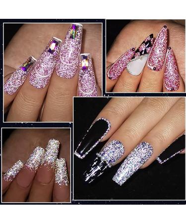 MEET ACROSS UV Nail Polish Glitter Gel Nail Gel Set Glitter Gel Nail 6 Colours Gel Polish Kit Gel Polish UV Colour Gel Set Manicure Gift Set Reflective Glitter-B - Buy Online on SooperMarket.com