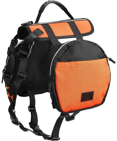 Ownpets Dog Backpack Saddlebag with Adjustable Strap Waterproof and Lightweight Dog Saddle Bag Harness Dog Pack Hound for Camping Traveling and Hiking M size - Buy Online on SooperMarket.com