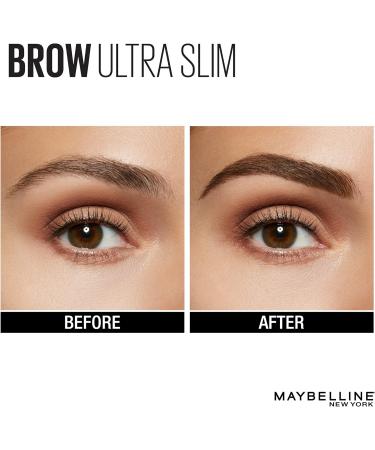 Maybelline Express Brow Ultra Slim Defining Eyebrow Pencil 07 Black - 1 Count - Buy Online on SooperMarket.com